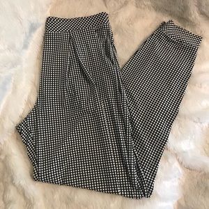 Checkered Pants with Pockets